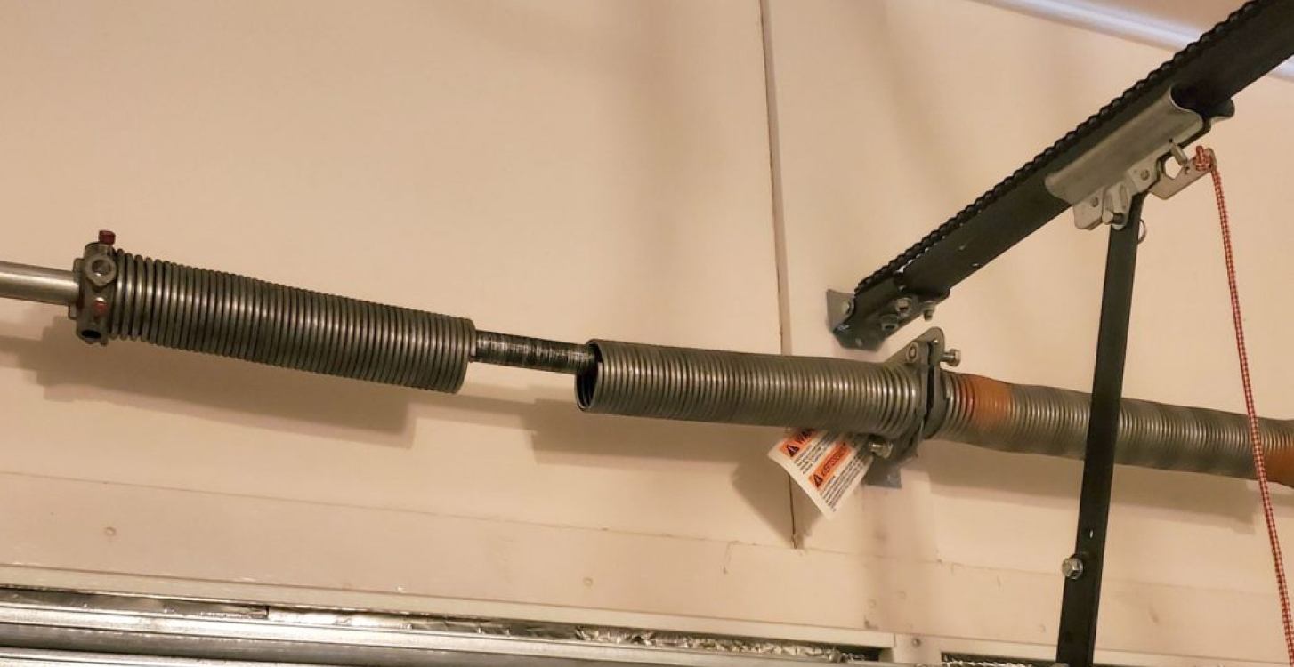 Most Garage Doors Are Weaklings 15 Torsion Spring Replacement 02