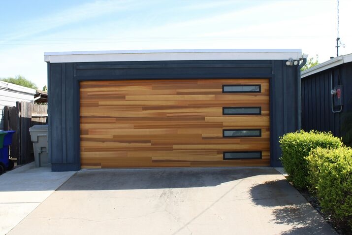 Garage door service quote reviewed by homeowner